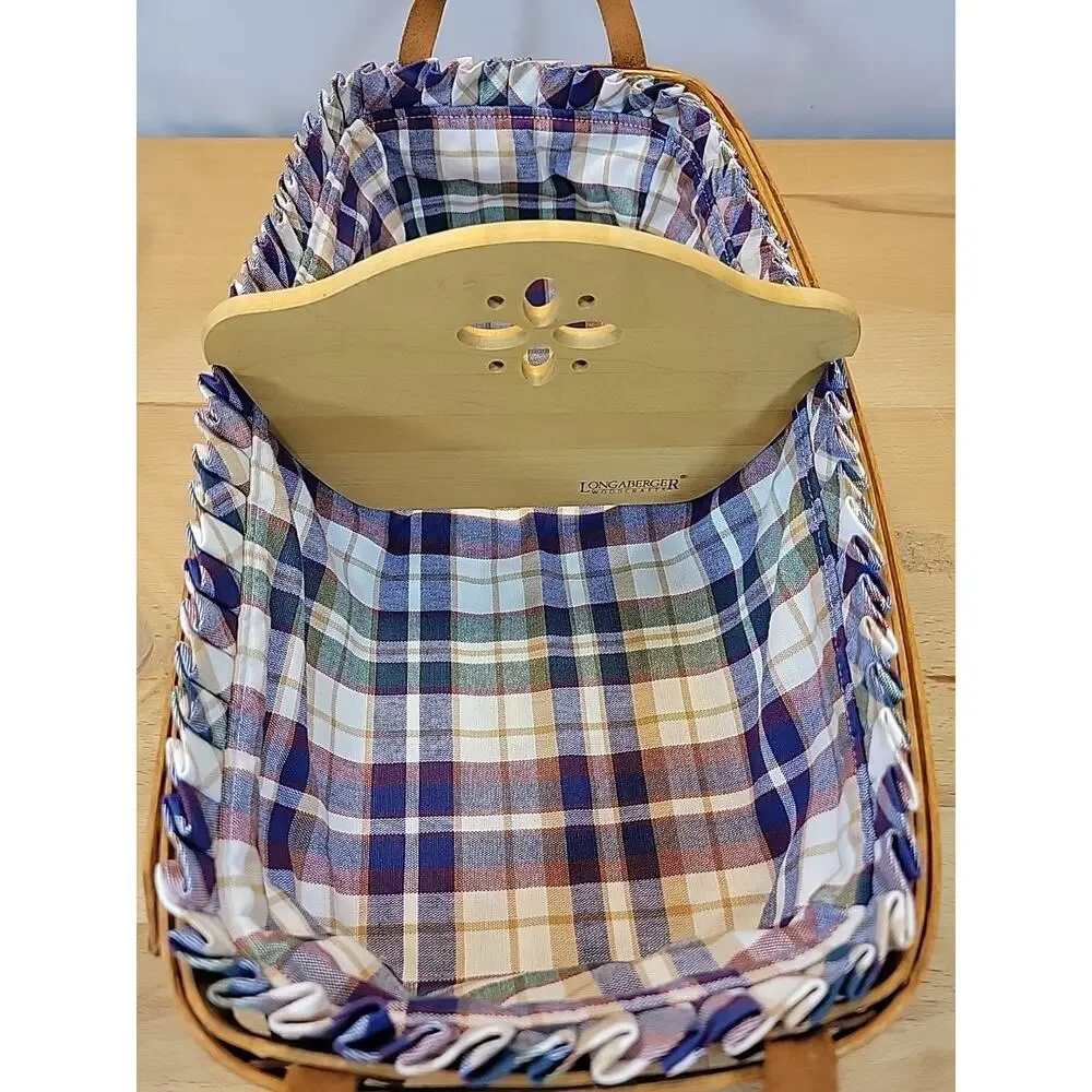 Longaberger divided basket